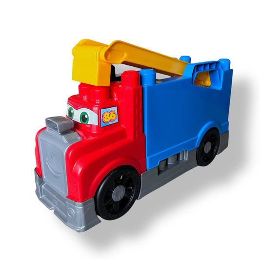 MEGA BLOKS Build & Race Rig Toy Vehicle Truck for Blocks