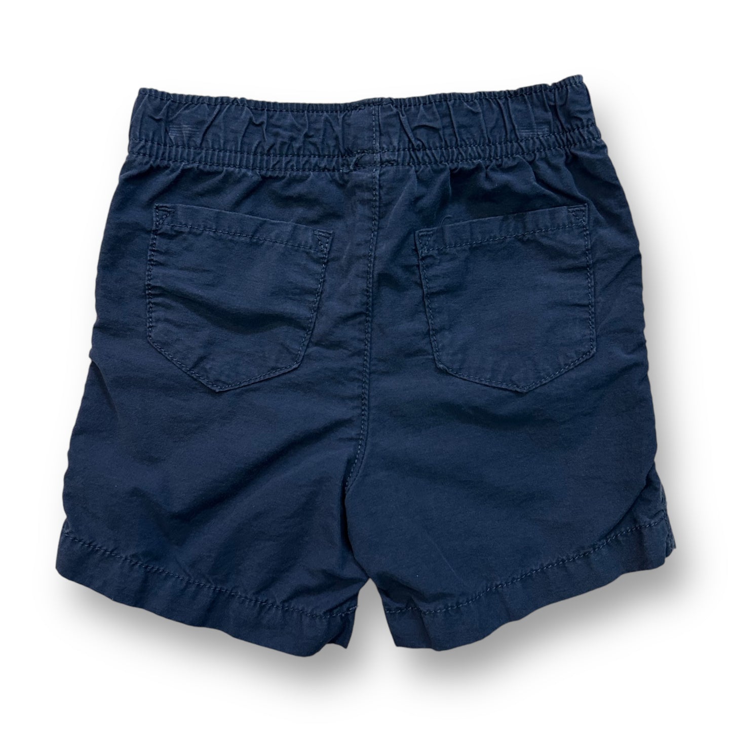 Jumping Beans Boys Size 18 Months Navy Khaki Elastic Waist Cotton Shorts