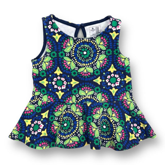 Gap Kids Size 2T Girls Multicolor Paisley Print Sleeveless Knit Blouse