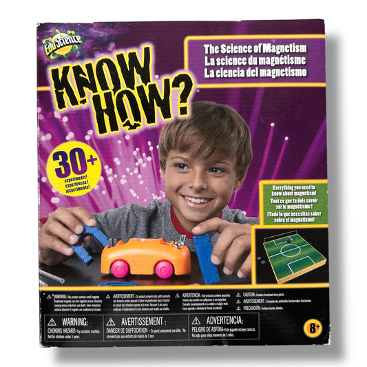 EduScience Know How? The Science of Magnetism Educational Experiments Kit
