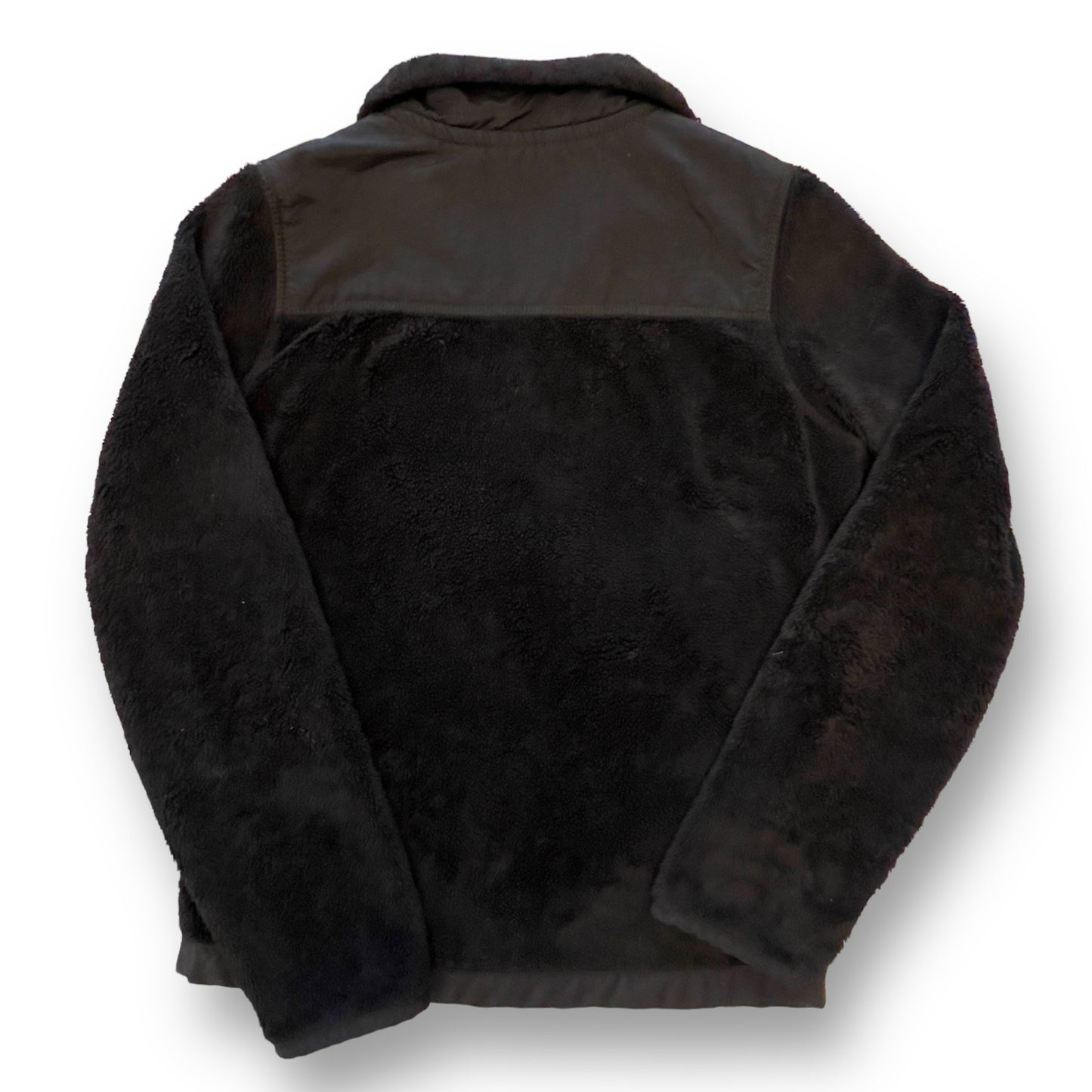 Children's Place Girls Size 7/8 Coat Black Lightweight Zippered Fleece Jacket
