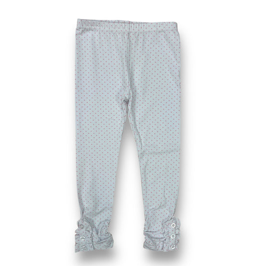 Girls Size 6 Polka Dot Adorable Essentials Ruffled Leggings with Button Accents