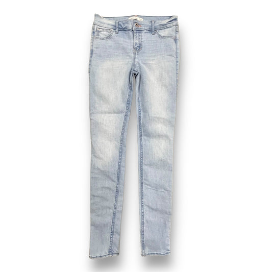 Abercrombie Kids Girls Size 16 Slim Youth Light Blue Denim Skinny Jeans