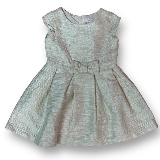 Children's Place Girls Size 4T Shimmery Gold Sleeveless Dress