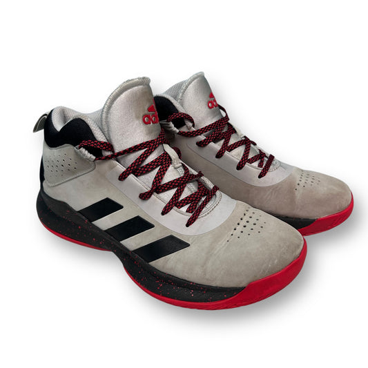 Adidas Size 6 Youth Boys Athletic Sneaker Gray Basketball Shoes