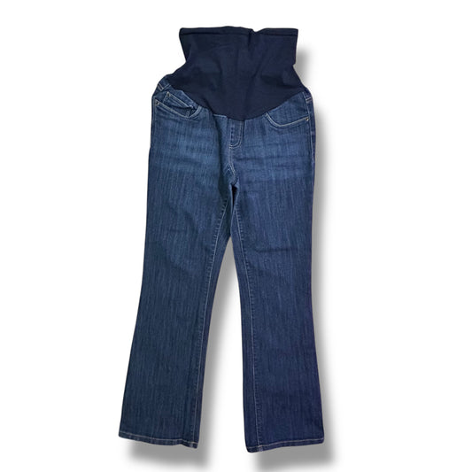 Motherhood Size Small Maternity Jeans Stretch Panel Waist Bootcut Denim