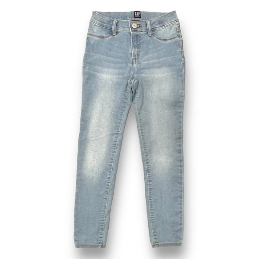 Girls Gap Size 12 Youth Jeans Light Blue Stretch Denim Jegging