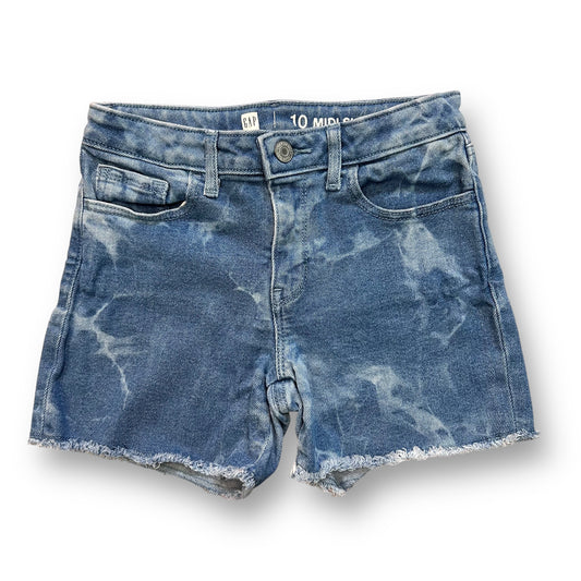 Gap Kids Girls Size 10 Youth Midi Short Stonewashed Denim Jean Shorts