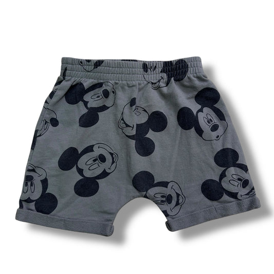 Boys Disney Junior Size 3T Gray Mickey Mouse Pull-On Shorts