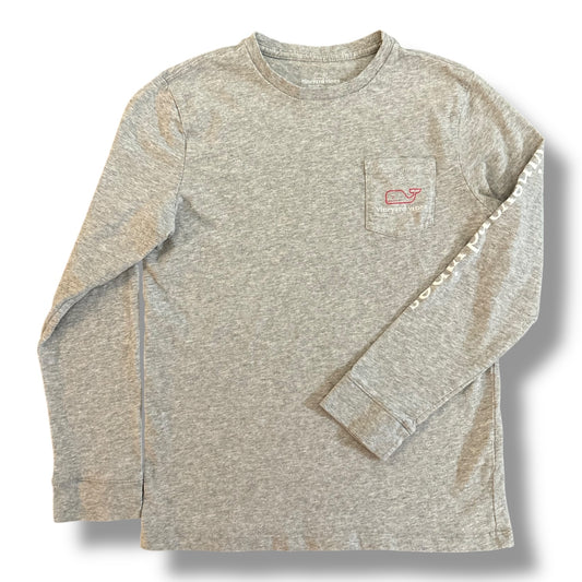 Vineyard Vines Youth Boy Size 12/14 YLG Long Sleeve Shirt with Pocket