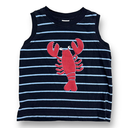 Gymboree Toddler Boys Size 2T Navy Blue Lobster Beach Tank Top