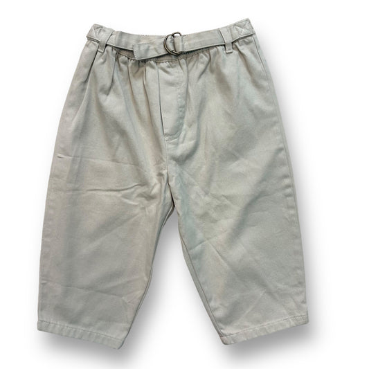 Hartstrings Toddler Khakis Size 18 Months Beige Elastic Waist Pants with Belt
