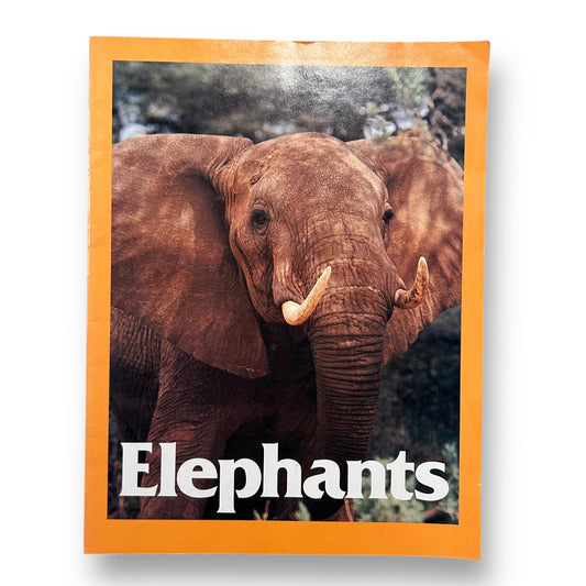 Elephants Educational Paperback Book
