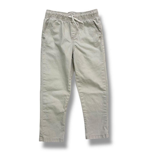Old Navy Boys Size 3T Pull On Khaki Pants with Elastic Waistband