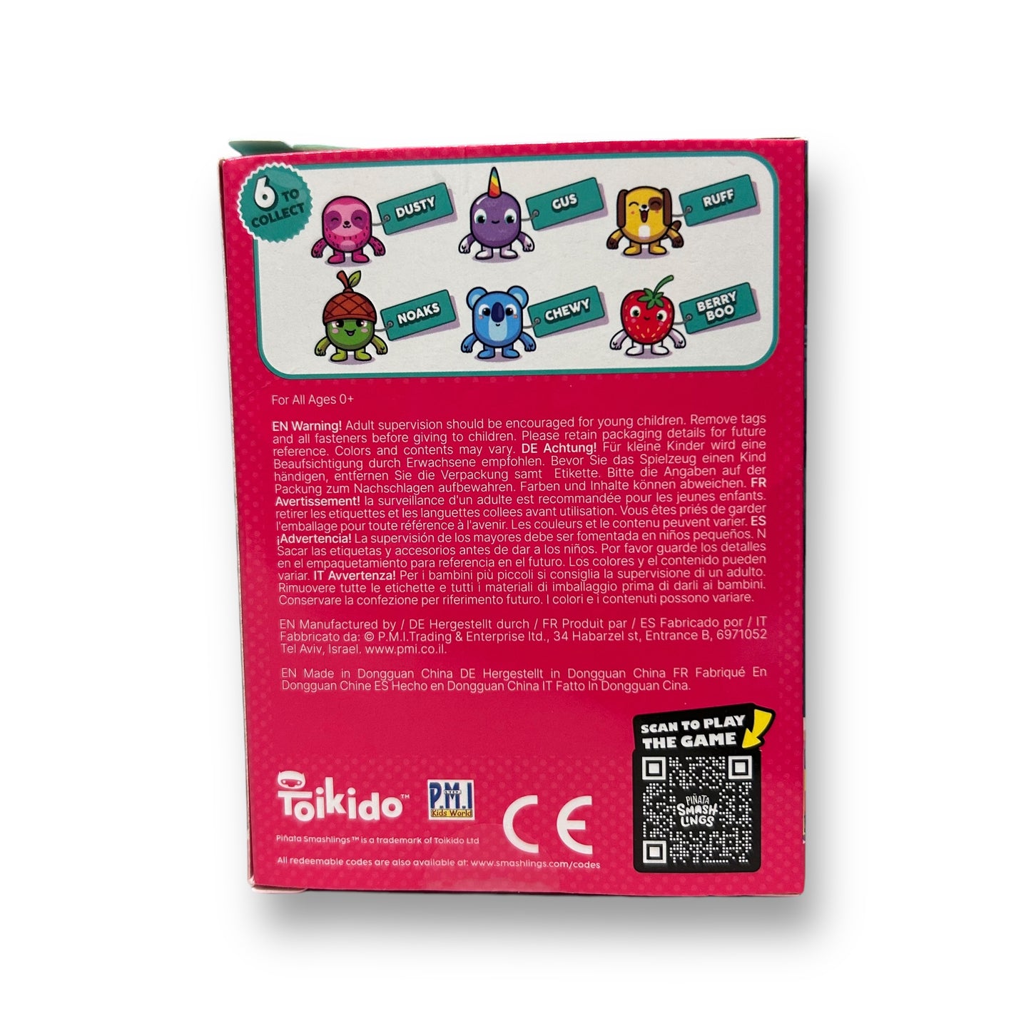 NEW! Pinata Smash Lings Series 1 Unicorn Plushy Box