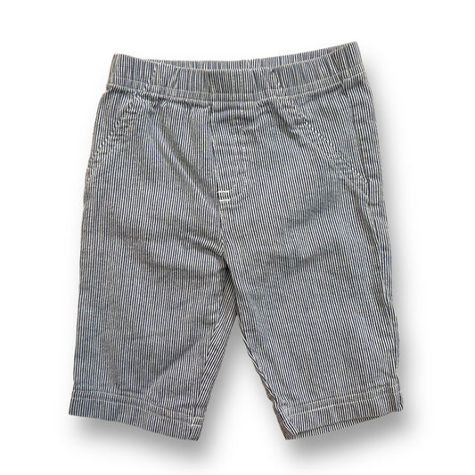 Koala Baby Boutique Boy Size 3 Months Bottoms Blue Pinstripe Pull On Dress Pants