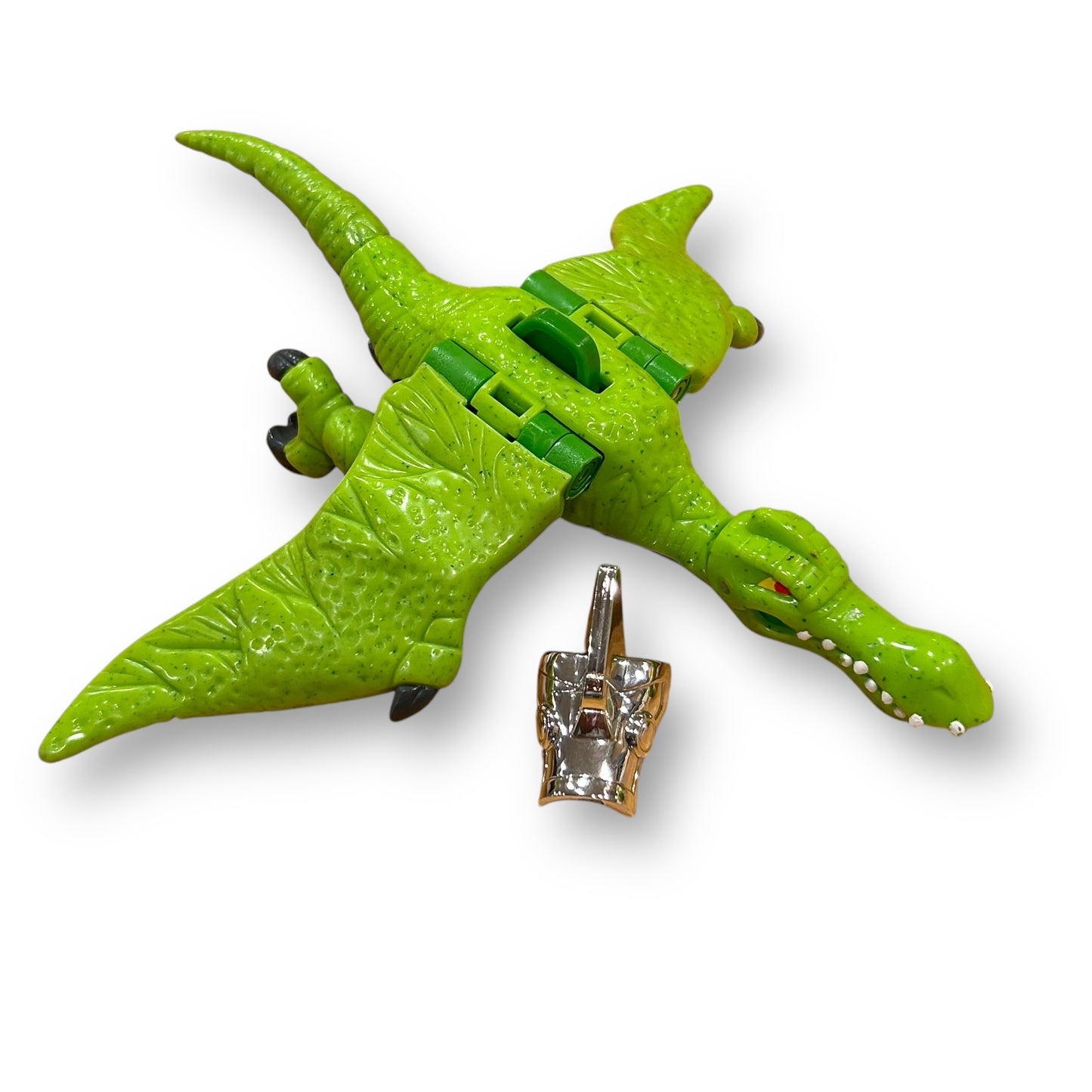 Fisher-Price Imaginext Dinosaur Jurassic Pterodactyl with Battle Helmet