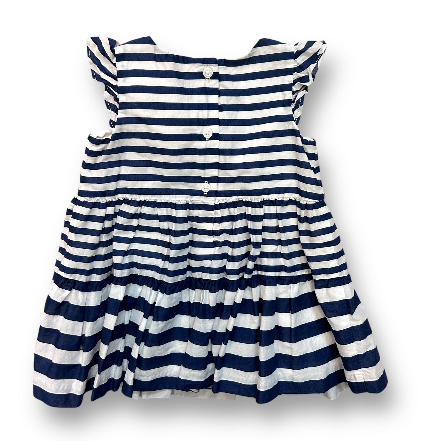 Janie and Jack Baby Girl 6-12 Months Lot of 4 - Ruffled Blouse and Dresses