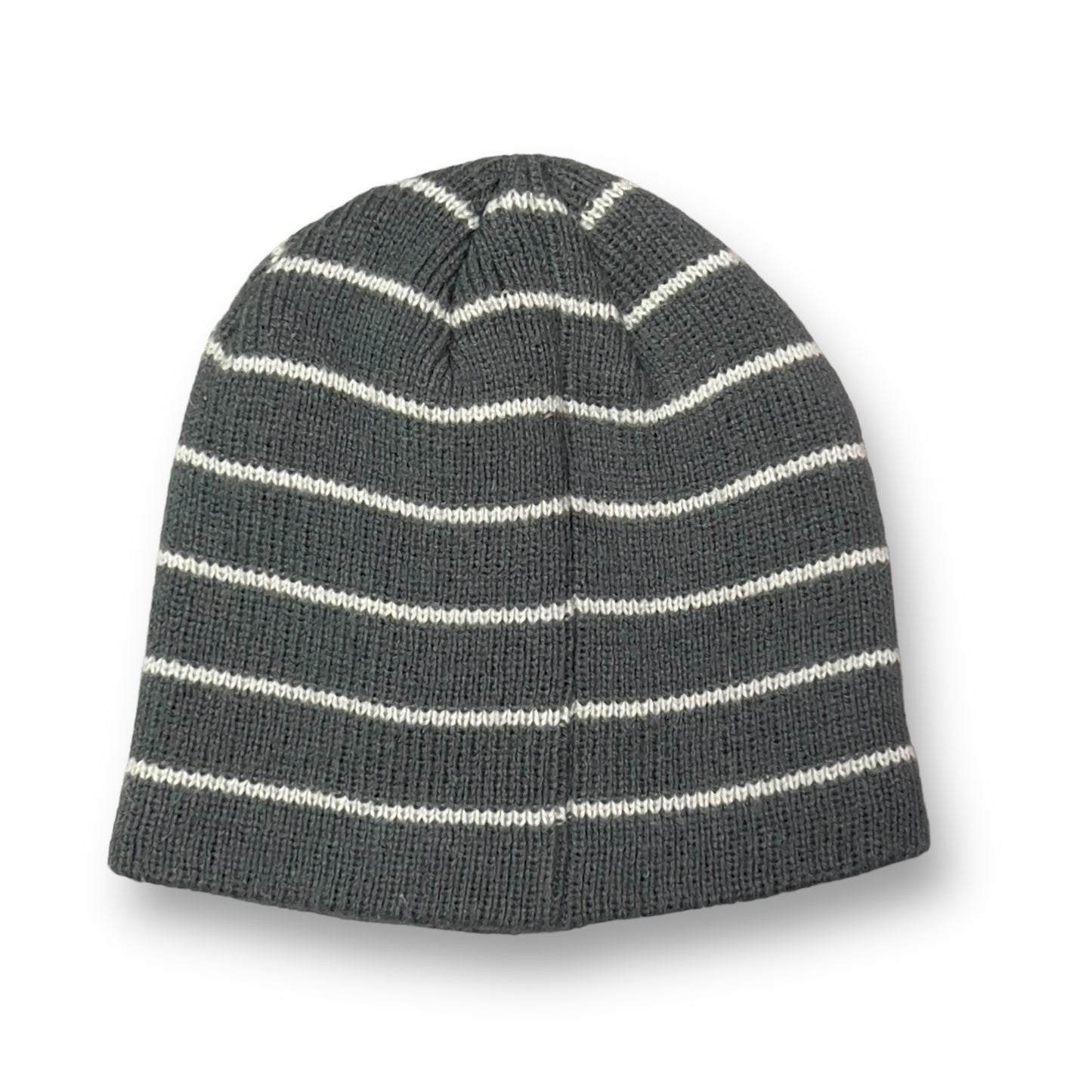 Gray Nike Beanie One Size Youth Knit Embroidered Logo Kids Winter Hat