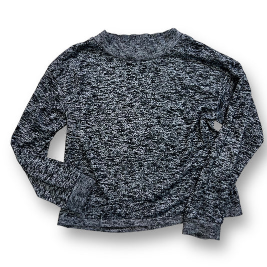 Ten Sixty Sherman Girls Size 14/16 Heather Gray Long Sleeve Casual Top