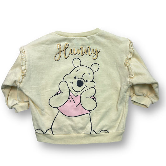 Disney Baby Size 24 Months Girls Pullover Cotton Winnie the Pooh Sweatshirt