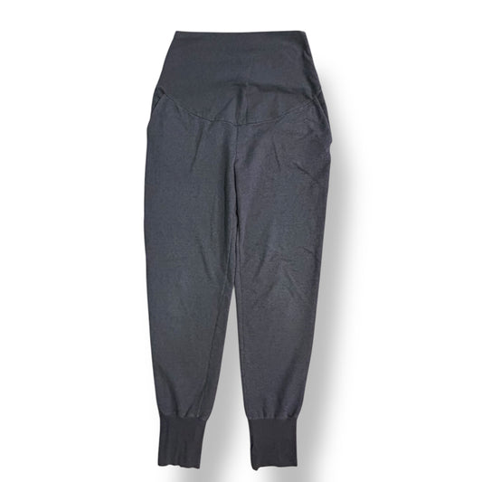 H&M Mama Size M Dark Gray Full Panel Jogger Maternity Pants