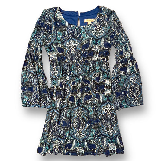 Speechless Size 12 Youth Girls Long Sleeve Boho Babydoll Dress