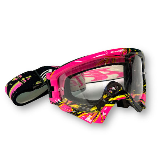 Arnette Racing Off Road Small Motocross Goggles, Pink