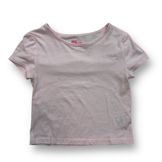 Epic Threads Girls Size 4 T-Shirt Light Pink Short Sleeve Tee