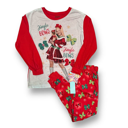 NEW! Girls Size 10/12 Youth Pajamas Nickelodeon 2-Piece Christmas PJ's