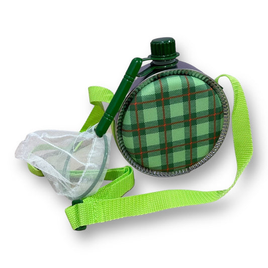 Bug Catcher Butterfly Net and Kids Canteen Outdoor Pretend Play Camping Set