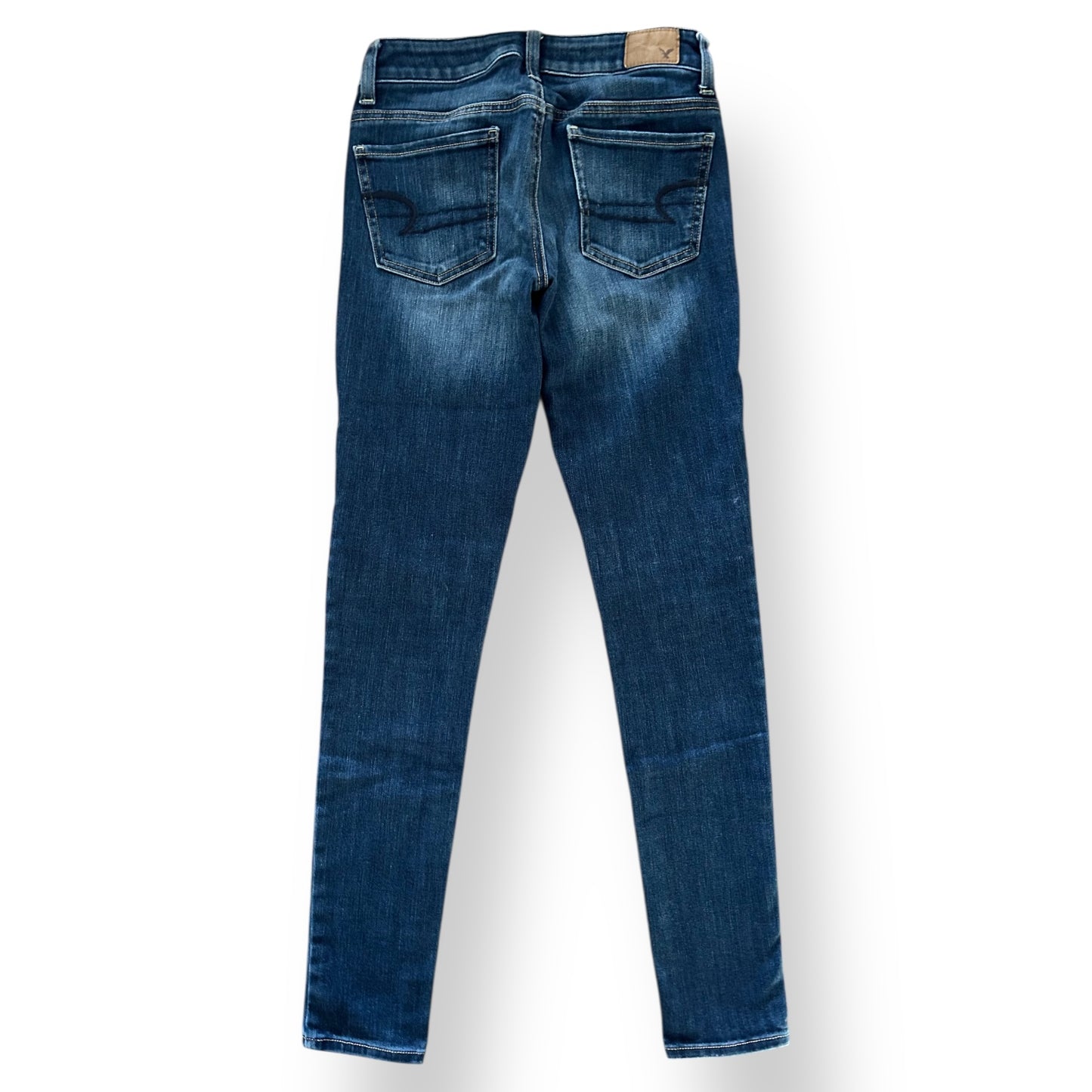 American Eagle Jeans Size 0 Long Women's Super Stretch Jegging
