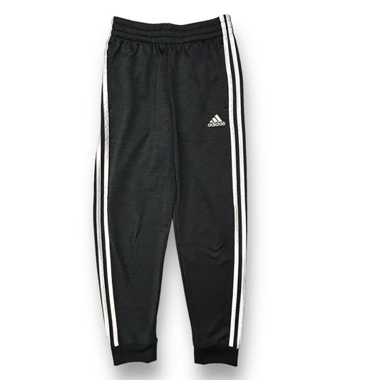 Adidas Youth Boys Size 10/12 YMD Dark Gray Fleece Lined Joggers