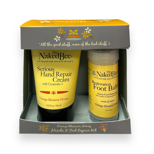 The Naked Bee Orange Blossom Honey Hand Repair Cream and Foot Balm