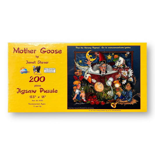 NEW! 200 Piece Jigsaw Puzzle - Mother Goose
