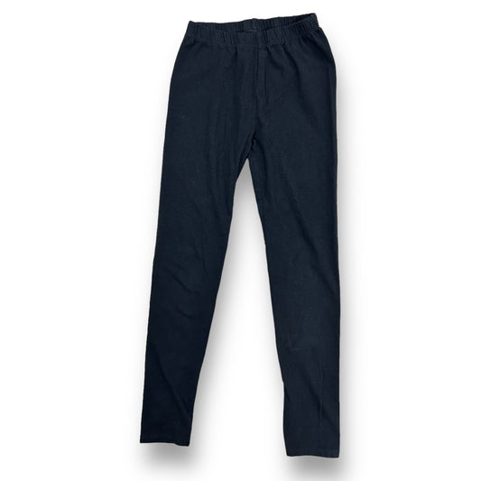 Gap Kids Leggings Girls Size 8 Black Cotton Pull On Bottoms