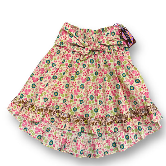 NEW! Youth Girls Size 12 Top Scotch & Soda Floral Print Babydoll Blouse