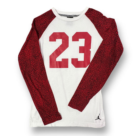 Nike Air Jordan Boys Size 12-13 YLG Activewear Long Sleeve Tee