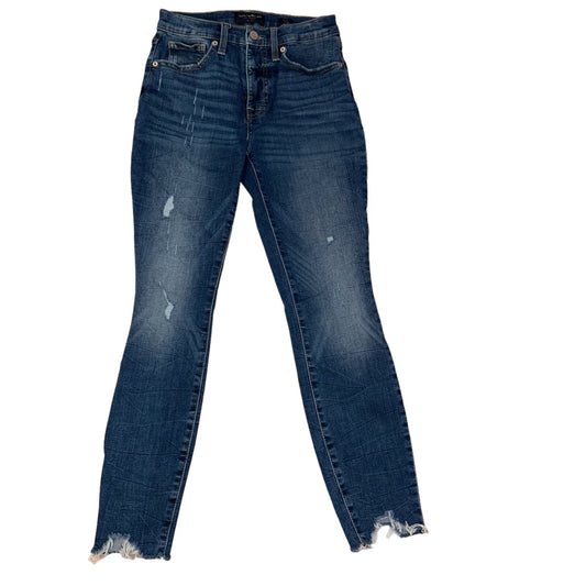 Lucky Brand Size 0 Women's High Rise Skinny Bridgette Distressed Jeans