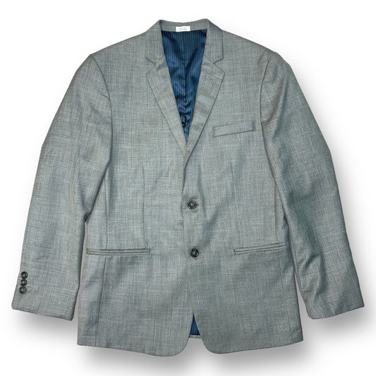 Calvin Klein Boys Size 16 Youth Suit Jacket Gray YXL Sport Blazer