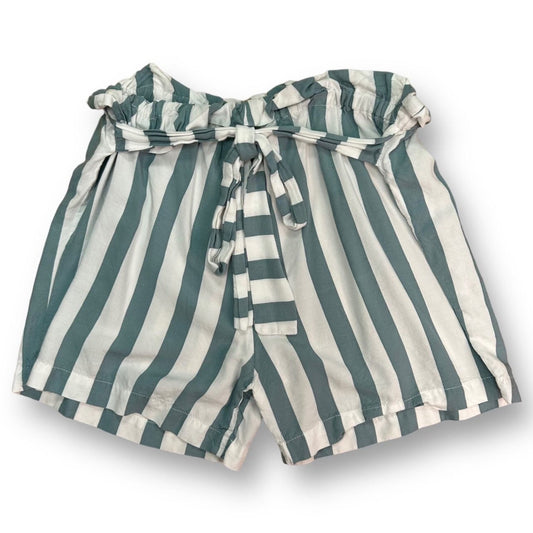 Joyous and Free Youth Girl Size 12 Shorts Blue & White Striped Boho