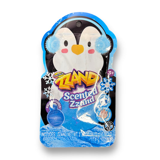 NEW! Sensory Sand Creative Kids Scented Zzand and Plastic Play Mold Penguin