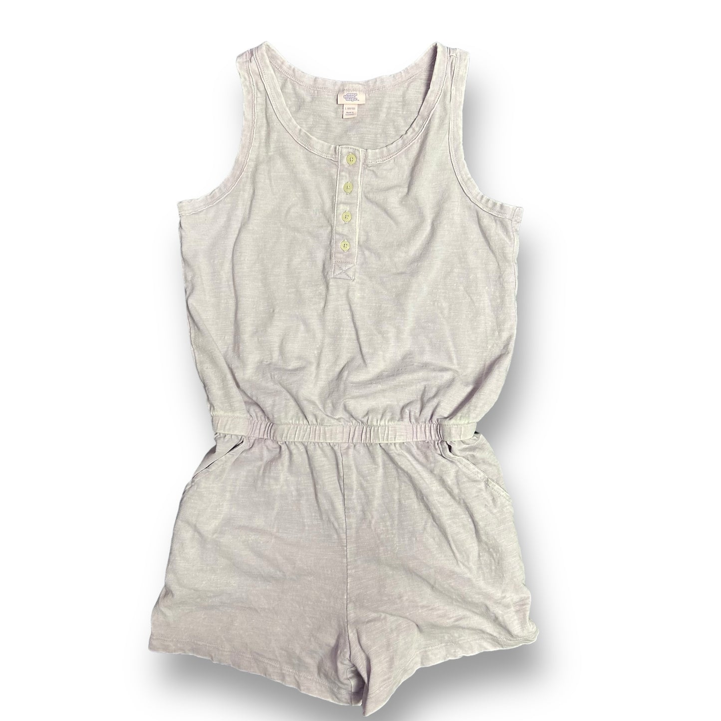 More than Magic Youth Girl Size 10/12 Light Purple Boho Style Romper
