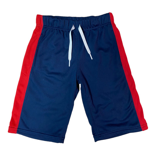 Hanna Andersson Boys Size 6/7 Navy Cotton Shorts with Drawstring