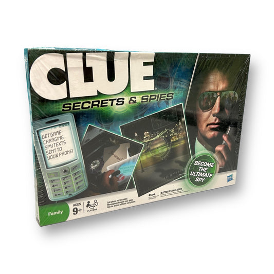 NEW! Nicolas Cage Clue Secrets & Spies Board Game