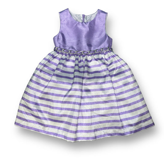 American Princess Toddler Girls Size 2T Purple Lavender Sleeveless Formal Dress
