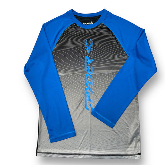 Youth Spyder Size 12/14 Boys Long Sleeve Athletic Performance Shirt