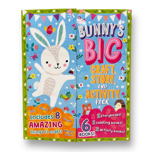 NEW! Bunny' Big Craft, Story, and Easter Book Activity Pack with Stickers